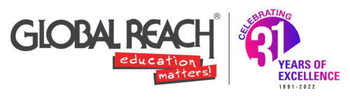 31st year with GR Global Reach Logo